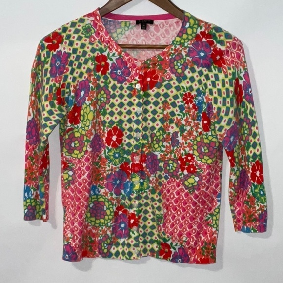 Talbots Petites Sweaters - Talbots Petite, Lightweight Cardigan, Size S